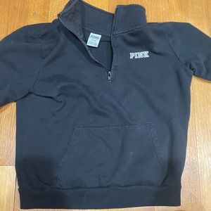 Pink VS - Black Sweater (Medium)